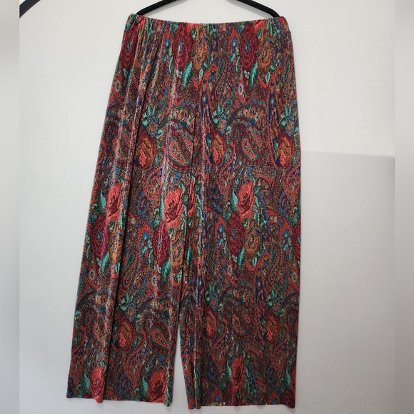 Express Pants - Express Vintage Paisley wide leg pants